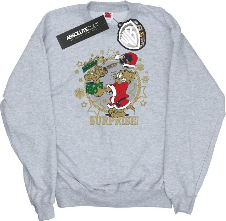 Produktbild Tom & Jerry Christmas Surprise Sweatshirt (L)