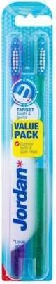 Actual product image Jordan Target Teeth&Gums Toothbrush Medium 2 Pcs. (Medium, 2x)