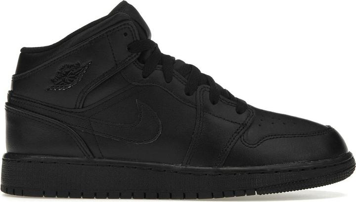Produktbild Jordan 1 Mid Triple Black (GS) (40)