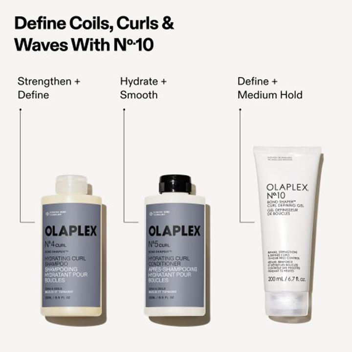 Produktbild Olaplex No4 Bond Shaper Hydrating Curl Shampoo 250ml (Flüssiges Shampoo, 250 ml)