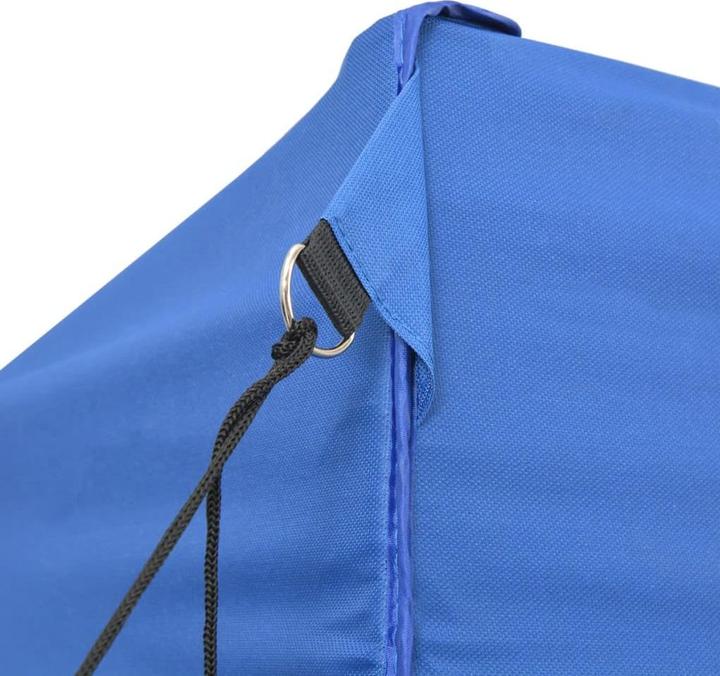 Immagine prodotto VidaXL Tenda da festa pieghevole gazebo da giardino padiglione pop-up 3 pannelli laterali nero (279 cm, 410 cm)
