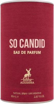 Actual product image Alhambra So Candid - EDP - 85 ml (Eau de parfum, 85 ml)