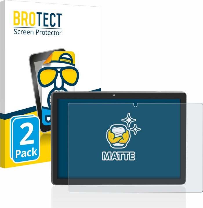 Productafbeelding BROTECT Antireflecterende schermbeschermer mat (2 Stuk, Tab-912 4G)