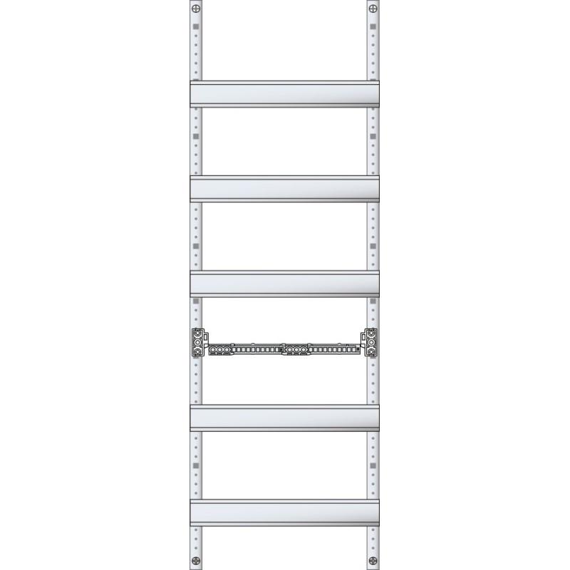 Thumbnail - ABN, Verteilerschrank Zubehör, MFK15R ESPRO-Verteilerfeld fÃ¼r Flachverteiler 1x5-reihig mit N+PE Steckklemm