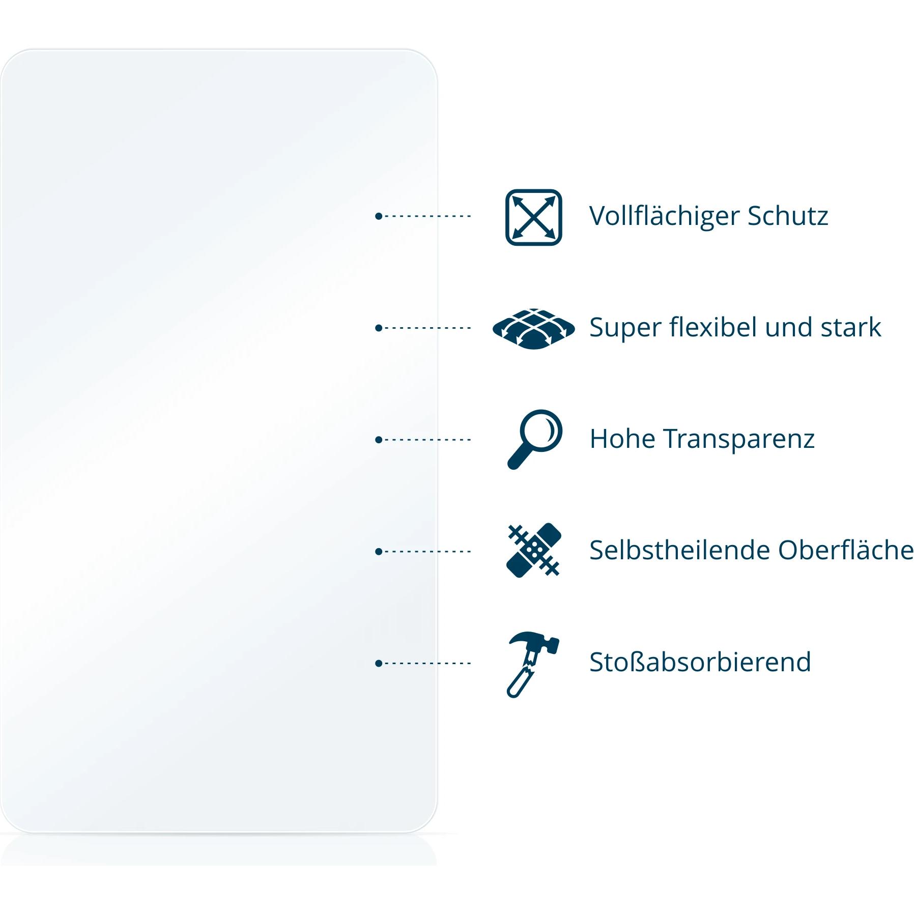 BROTECT Fullscreen Schutzfolie Displayschutz Folie Klar Transparent (2 Stück, Samsung Galaxy A56), Smartphone Schutzfoli...