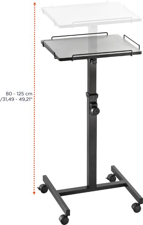 Celexon PT2000B, projectietafel zwart (Tabel)