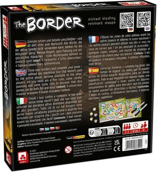 Actual product image The Border (German)