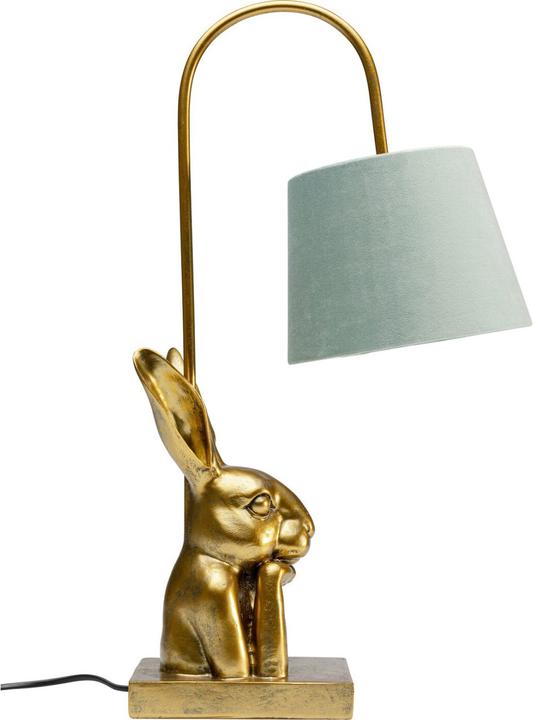 Actual product image Kare Design Table lamp Animal Bunny Gold 57cm