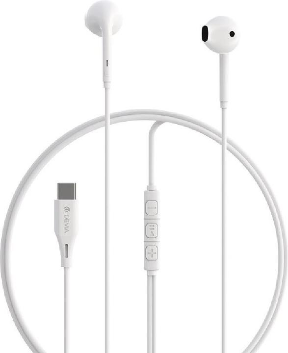 Immagine prodotto Devia auricolari cablati Kintone A3 Digital USB-C bianco (Cablato)