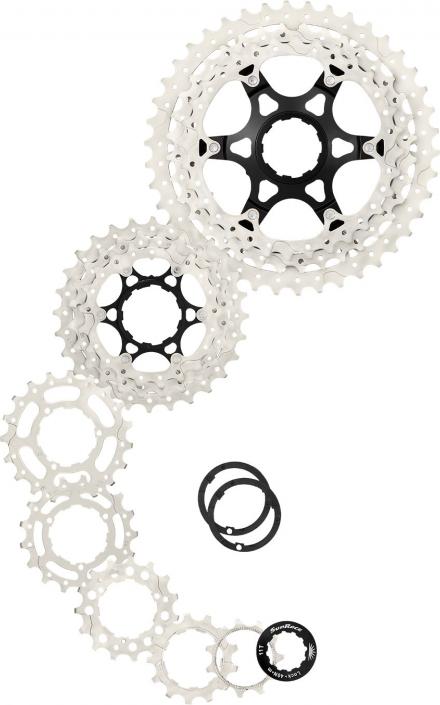 Actual product image SunRace HG-Kassette 11-fach 11-46Zähne (11-speed, 11-46)