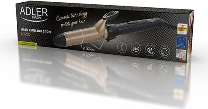 Produktbild Adler Hair Curler AD 2112 Ceramic heating system, 55 W, Black