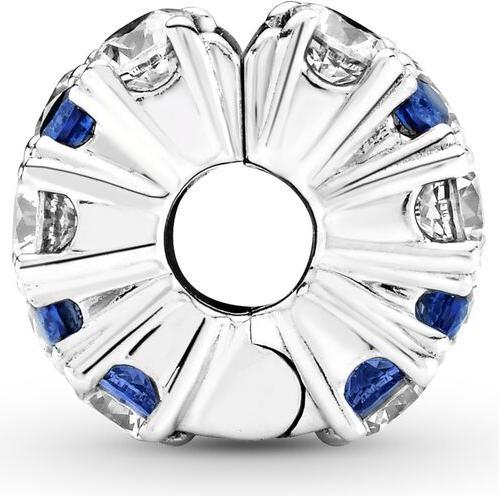 Image du produit Pandora Klares & Blaues Funkeln Clip (Argent 925)