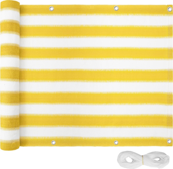 Actual product image tectake Balcony privacy screen (600 cm)
