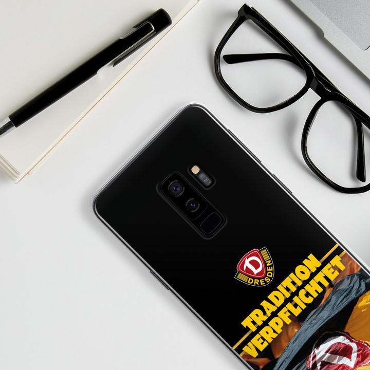 Produktbild DeinDesign Silikon Hülle für Samsung Galaxy S9 Plus Duos Handyhülle Case Smartphone Schutzhülle Fanartikel SG (Samsung Galaxy S9+)