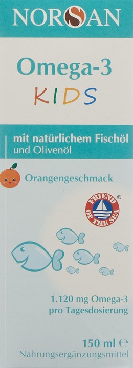 Produktbild Norsan Omega-3 Kids (1 Stück, Öl, 261 g)