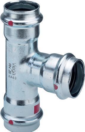 Viega Transitional tee Prestabo, d, 35-15-35 (T-connection)