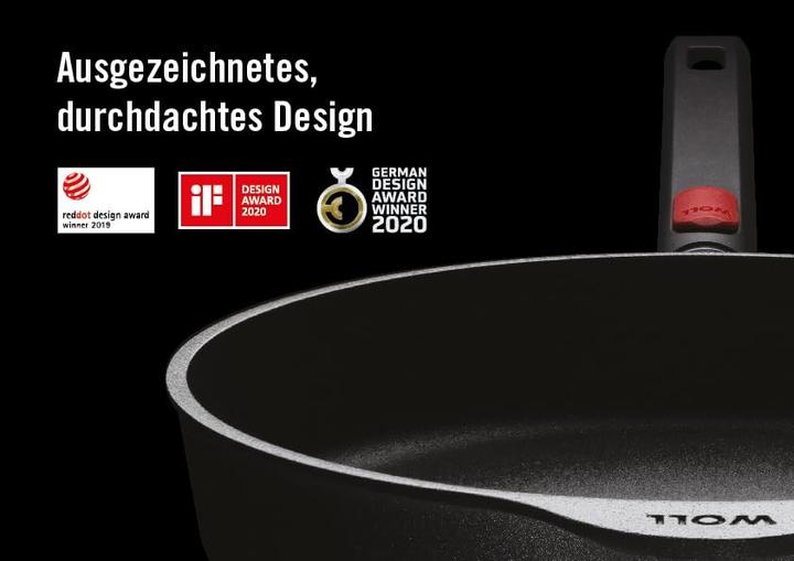 Actual product image Woll Frying Pan Eco Logic Ind.24cm (24 cm, Frying pan, Cast aluminium)