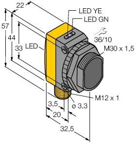 Actual product image Turck Opto-sensor