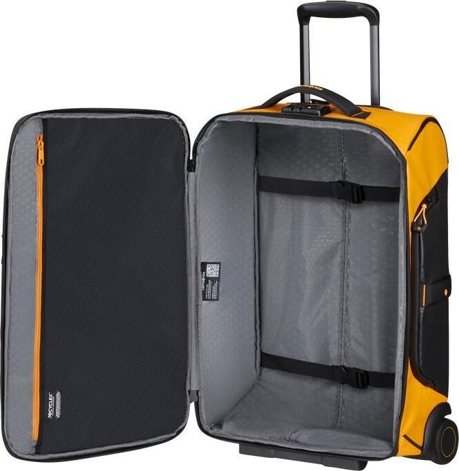 Produktbild Samsonite Reistas Met Wielen - Ecodiver Duffle/Wh 55/20 (Handbagage) Yellow (48 l)