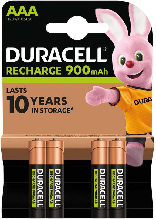 Duracell Recharge Ultra (4 Pcs., AAA, 900 mAh)
