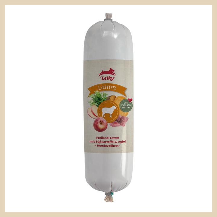 Immagine prodotto Leiky Salsiccia per cani di agnello ruspante (Adulto, 1 pz., 700 g)