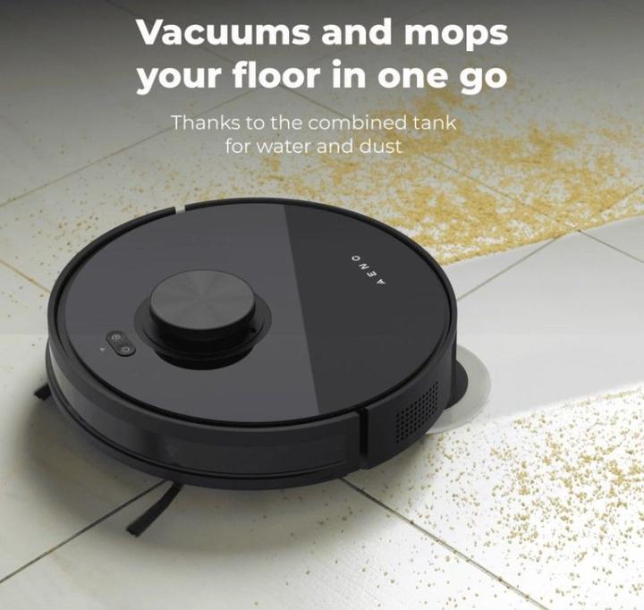 Actual product image Aeno Vacuum cleaner Robot Vacuum Cleaner RC5S Black (Vacuum mopping robot)