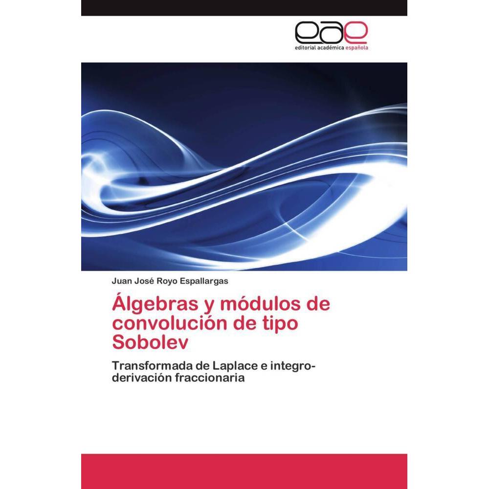 Álgebras y módulos de convolución de tipo Sobolev, Fachbücher von Juan José Royo Espallargas