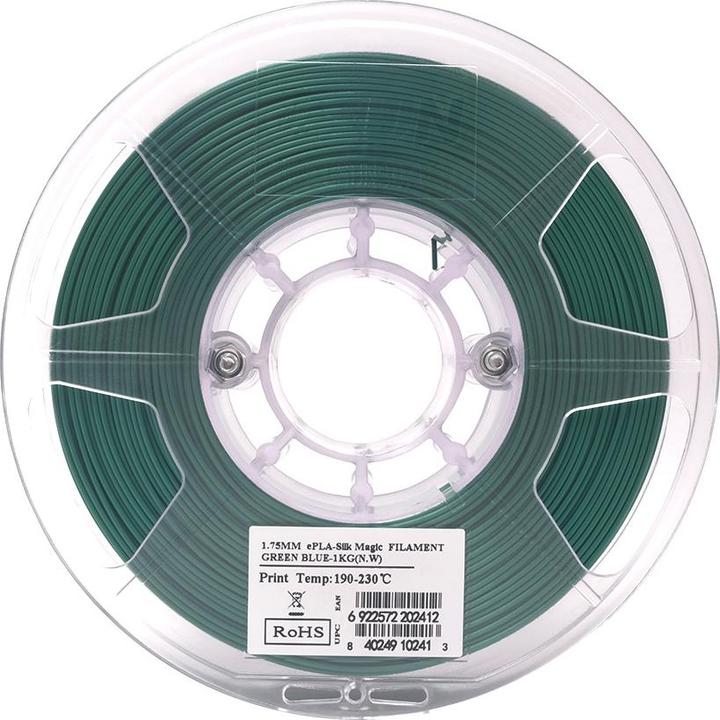 Produktbild eSUN eSilk Magic-PLA (PLA, 1.75 mm, 1000 g, Blau)