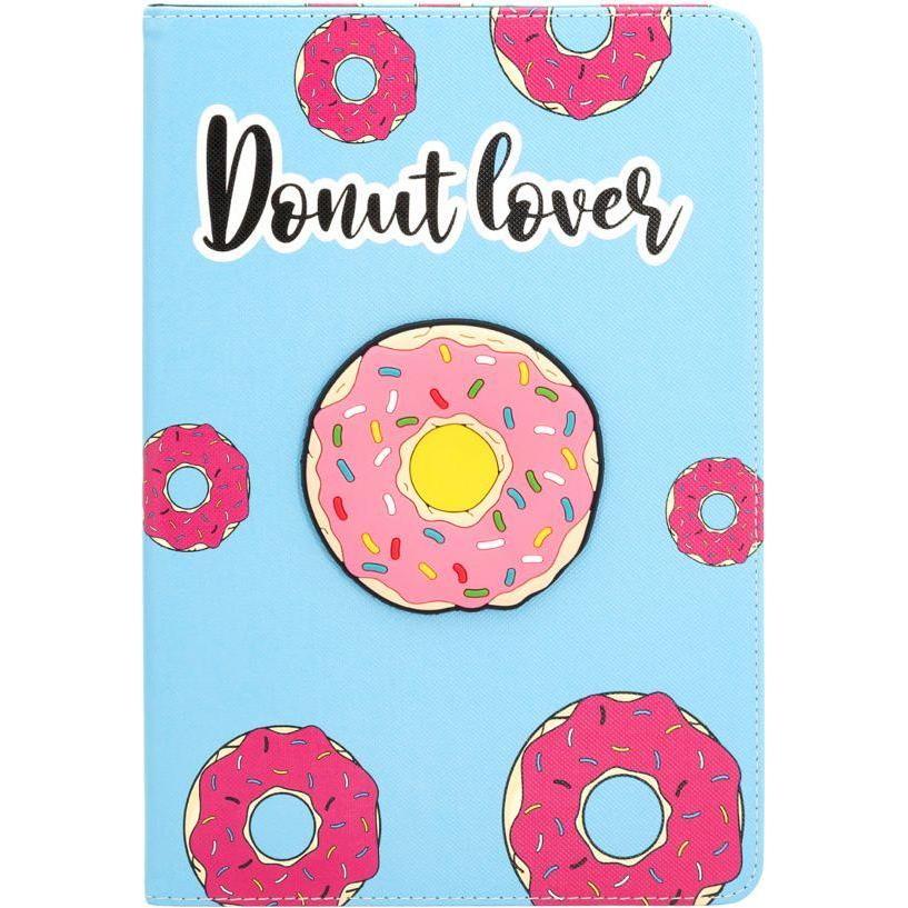 iLike Custodia per tablet iPad 10.2 / 10.5 Design Donat (Apple iPad 2019 (7a generazione), Apple iPad 2020 (8a generazione), Apple iPad 2021 (9a gener