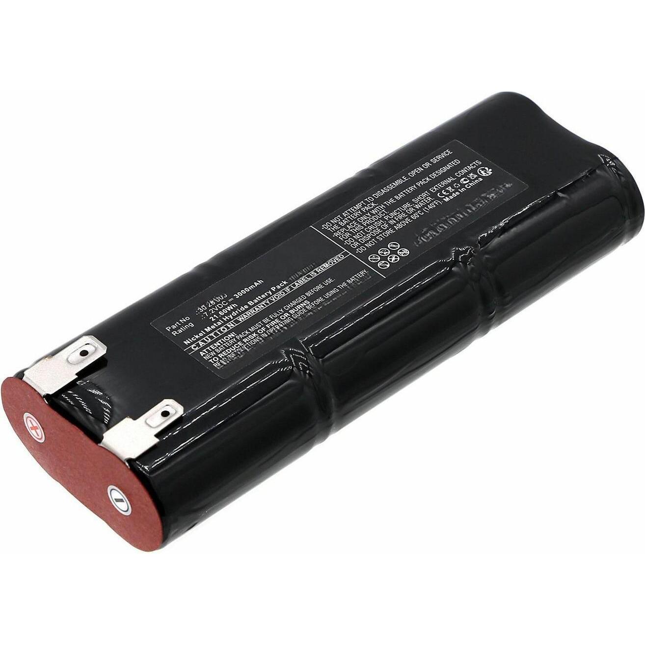 CoreParts Battery for Fakir Vacuum, Staubsauger Roboter Zubehör, Schwarz