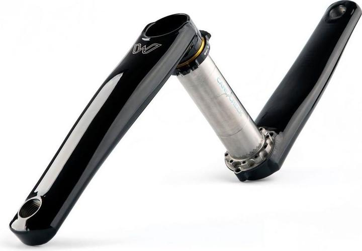 Cane Creek eeWings Raven All Road Crank, 68mm, 30mm, titanium, black (170 mm)