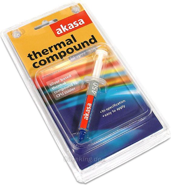 Immagine prodotto Akasa AK-455-5G Pasta termica ad alte prestazioni (2.40 W/m K, 5 g)