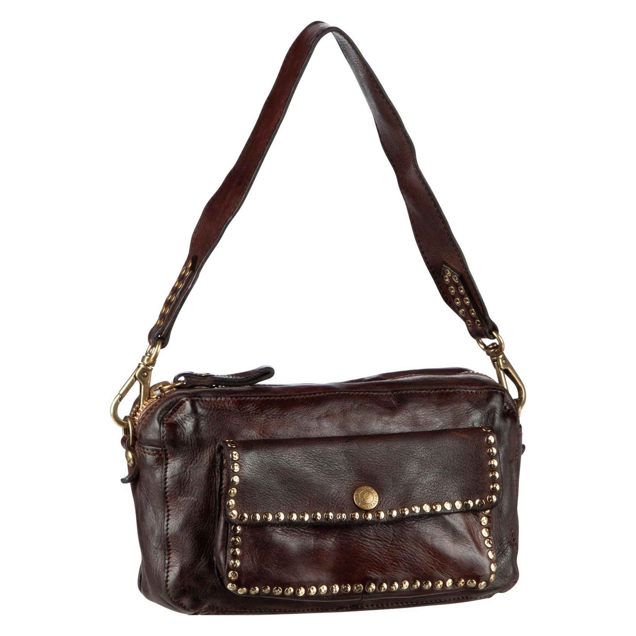 Campomaggi, Damen, Handtasche, Schultertasche Kura C30970, Braun