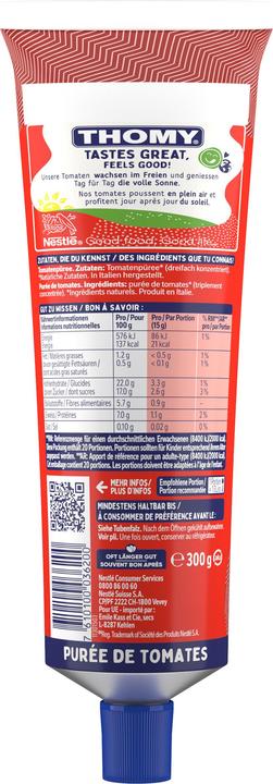 Actual product image THOMY Tomato Puree (300 g)