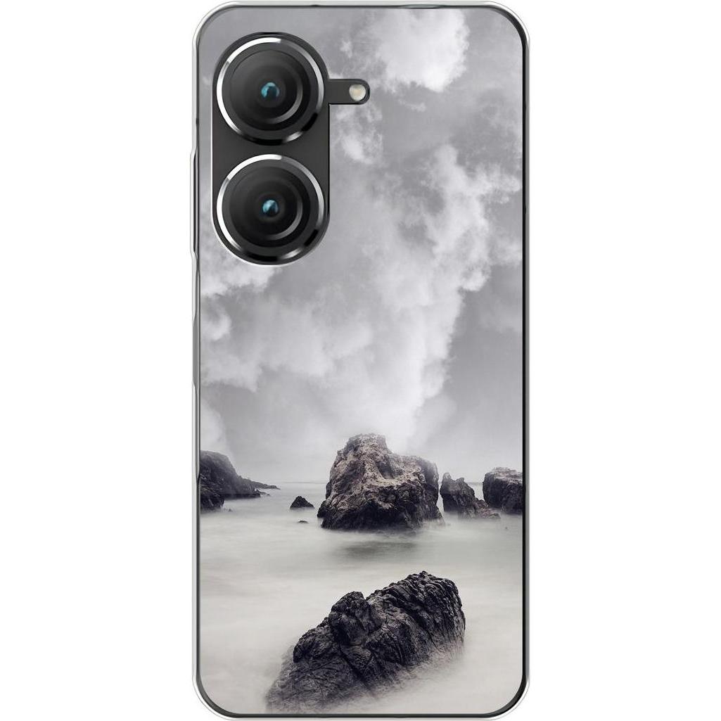 König Design Hülle Handy Schutz für Asus Zenfone 9 Case Cover Tasche Bumper Etuis TPU Neu (Asus Zenfone 9), Smartphone H...