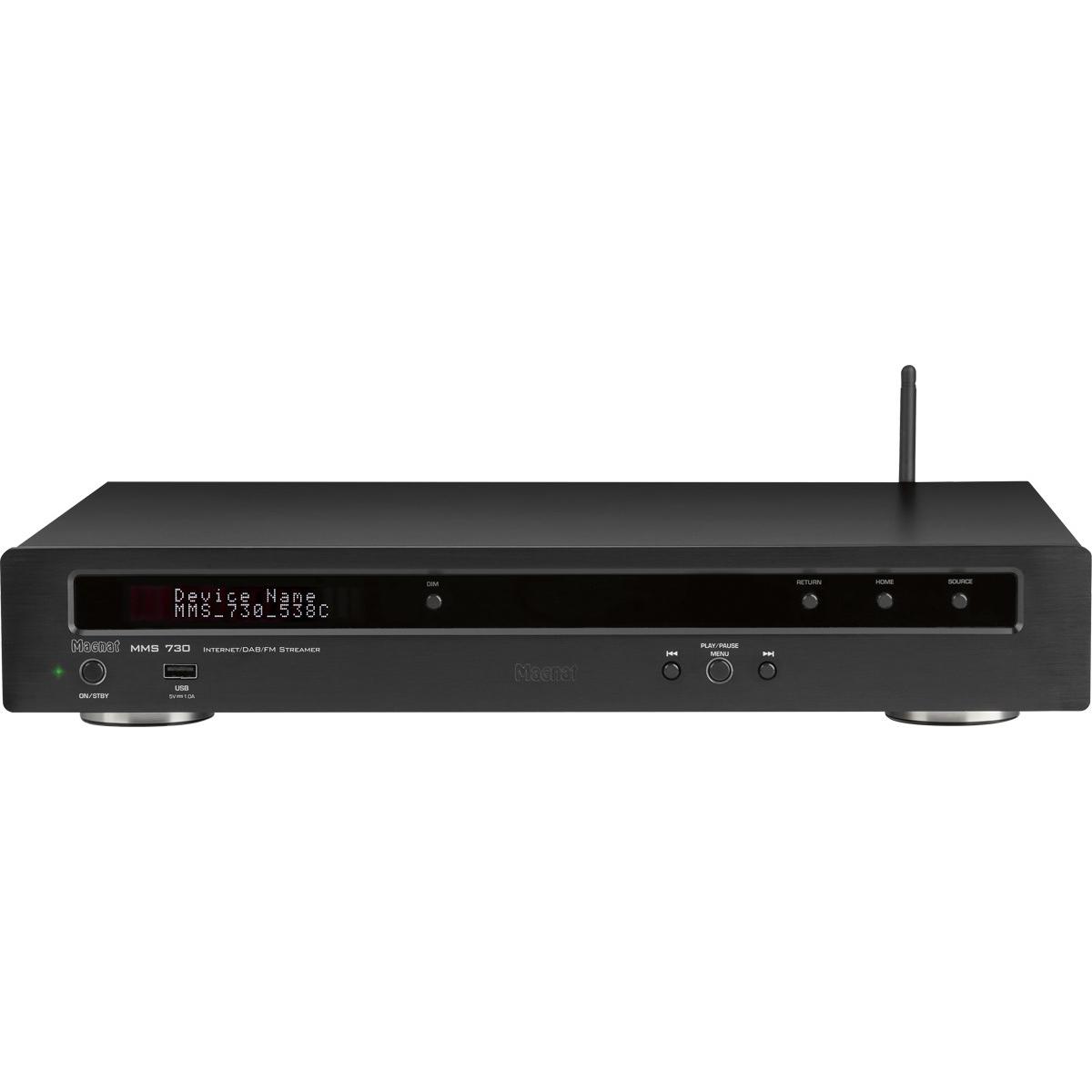 Magnat MMS 730 (Network Audio Player), HiFi Komponente, Schwarz