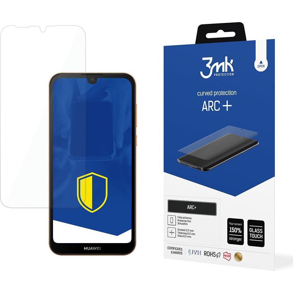 3MK Huawei Y5 2019 – ARC+ (1 Stück, Huawei Y5 (2019)), Smartphone Schutzfolie