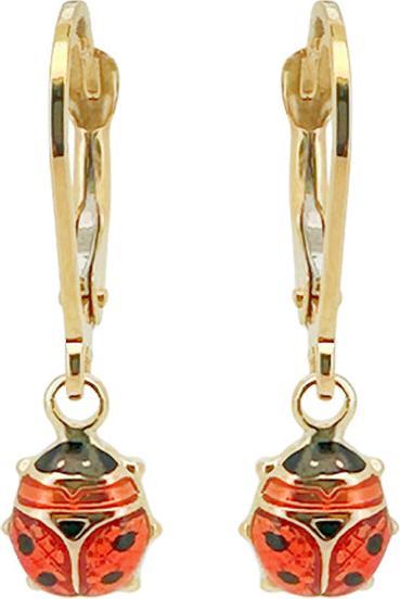 Image du produit JGZ Créoles coccinelle (Or 18 carats 750)