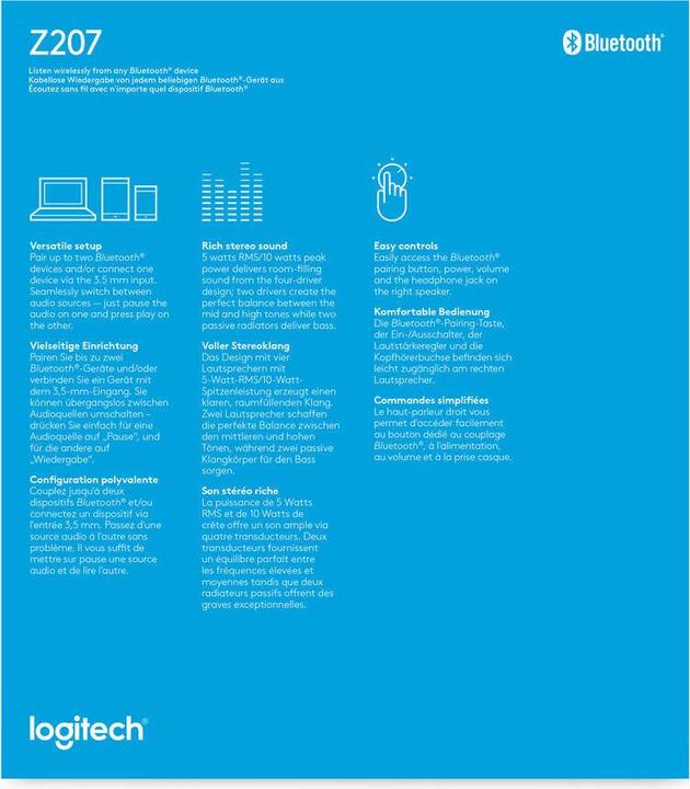 Produktbild Logitech Z207