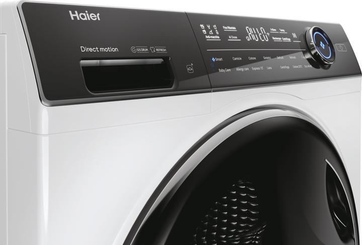 Produktbild Haier HW90BD14979EUGIT Frontlader-Waschmaschine 9 kg 1400 U/min Weiss (9 kg, Links)