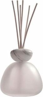 Actual product image Millefiori Milano - Air Design glass diffuser Frosted glass and white marble top