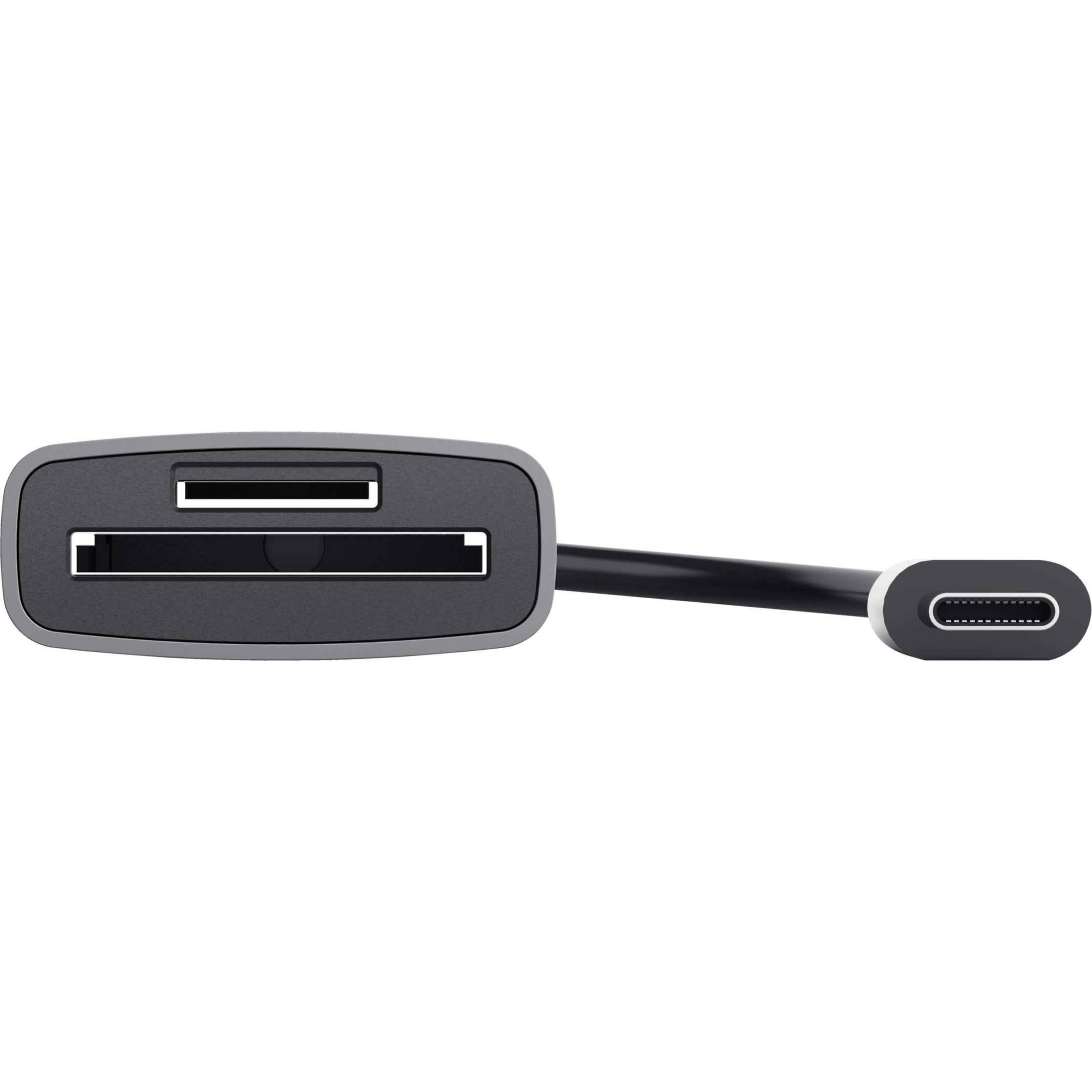 Thumbnail - Trust Dalyx Fast (USB-C 3.2 Gen 1), Speicherkartenlesegerät, Silber