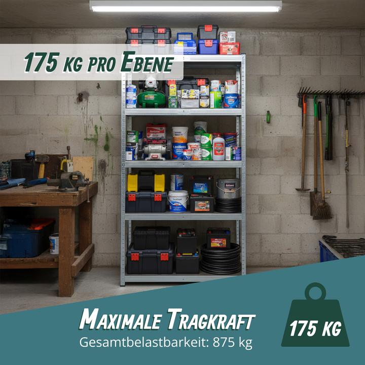 Produktbild Relaxdays Schwerlastregal