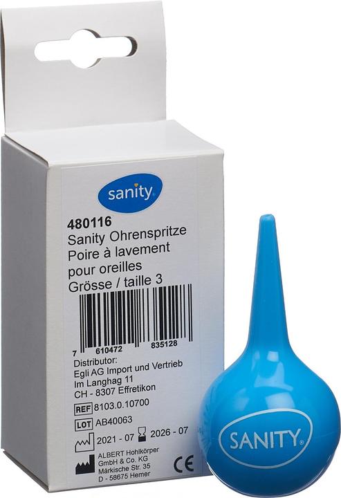 Image du produit Sanity Seringue auriculaire Gr3 27ml