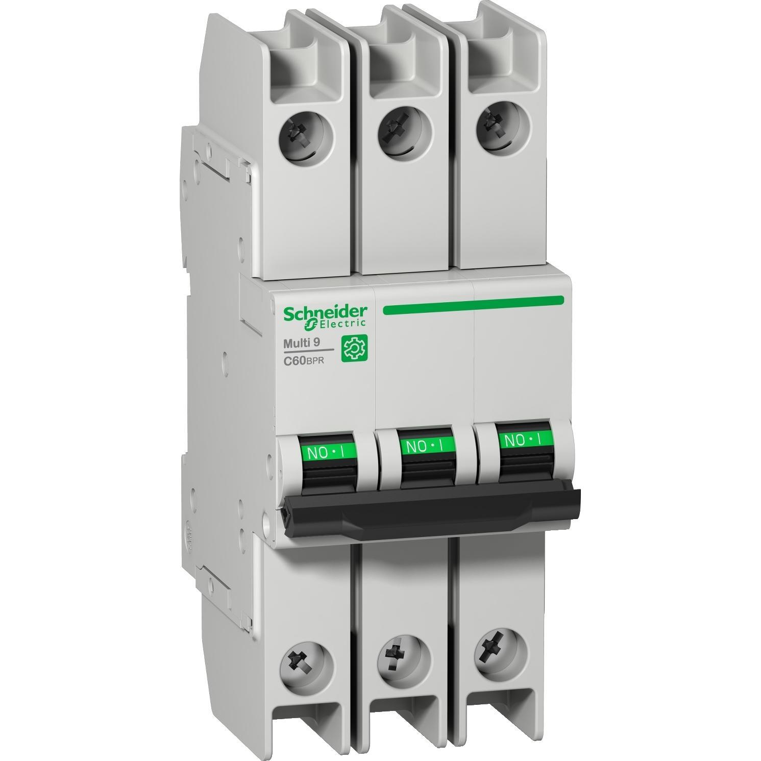 Schneider Electric, Schutzschalter, M9F53306 M9 C60BPR 3P 6A D UL489 LS-Schalter