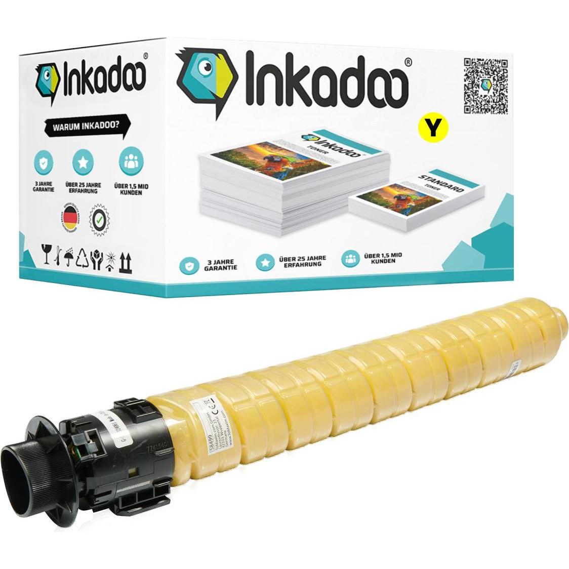 Inkadoo, Toner, Toner kompatibel mit Ricoh 842286 Toner