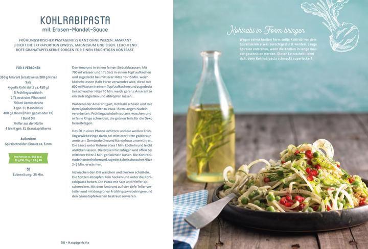 Produktbild Let's Spiralize (Deutsch, Nicole Just, 2018)