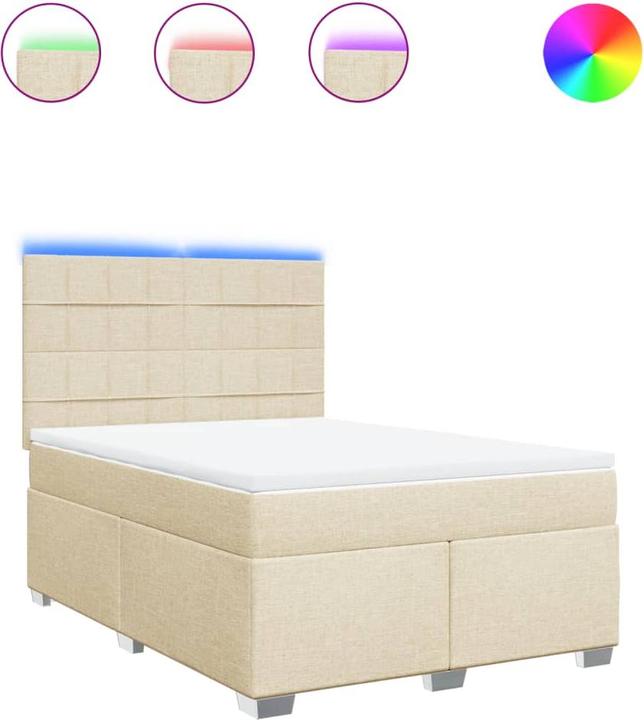 Actual product image vidaXL Boxspringbett (140 x 200 cm)