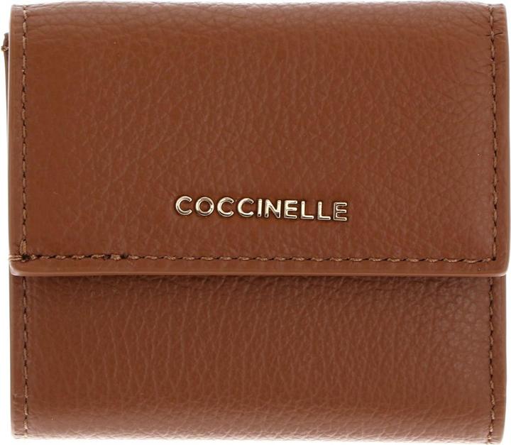 Actual product image Coccinelle Metallic Soft Wallet Grained Leather
