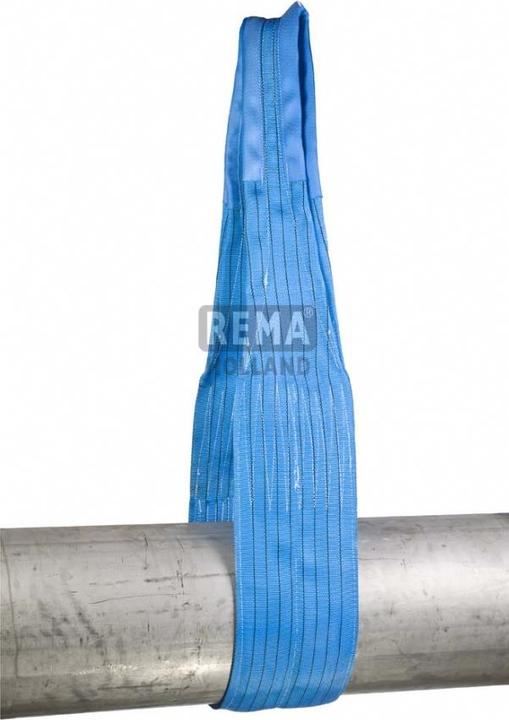 Actual product image Rema 1211229 S1-PE-9M Polyester-Hebeband mit verstärkten Schlaufen 9,0 mtr 8000 kg